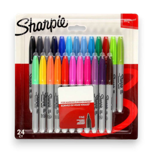 Picture of SHARPIE MARKERS FINE - 24 PACK